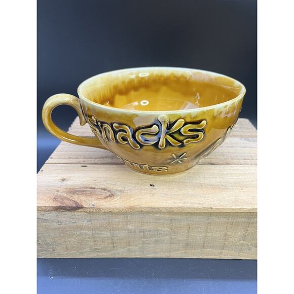 ROYAL SEALY "Snack Pretzel Cup" Made in Japan - Ceramic - MID CENTURY Vintage - Picture 1 of 9